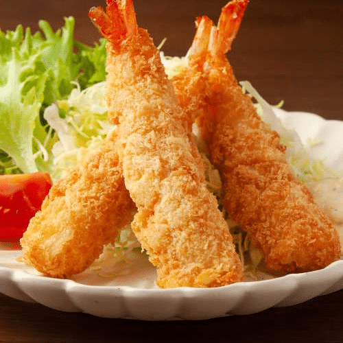 Tempura scampi's (3 stuks)