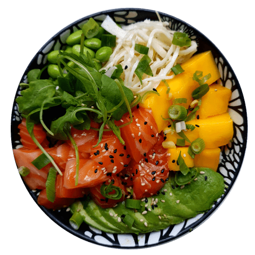 Poké saumon