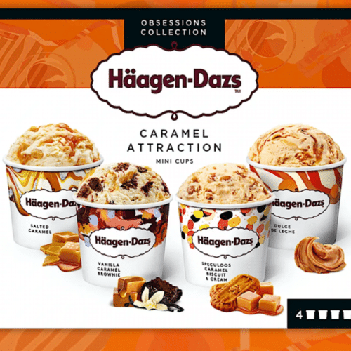 Glaces häagen dazs 95ml