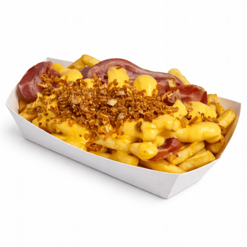 Friet Cheddar met Bacon XXL
