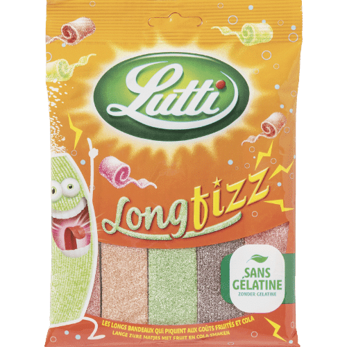 Lutti Long Fizz no gélatine