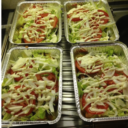Kapsalon pitta funghi