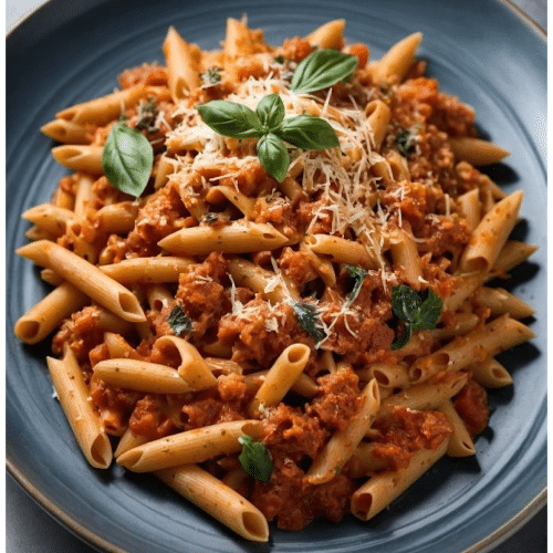 Pasta amerikana pikant