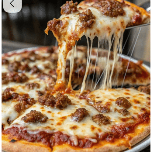 Pizza bolognese