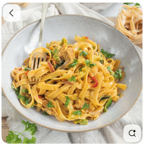 Tagliatelle zeevruchten