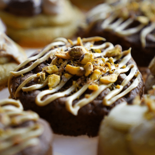 Cookie dubaï chocolat fourré pistache