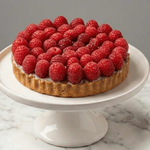 Tarte aux framboise 4-6 parts