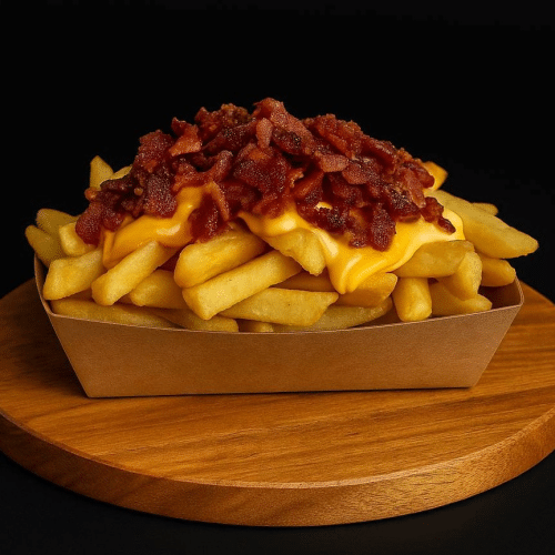 Bacon cheese fries