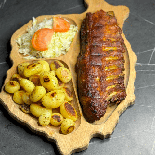 Menu ribbetjes Meniu Coasta