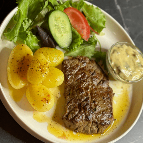 Menu steak