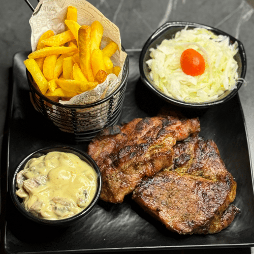 Menu varkenshals Meniu Ceafă