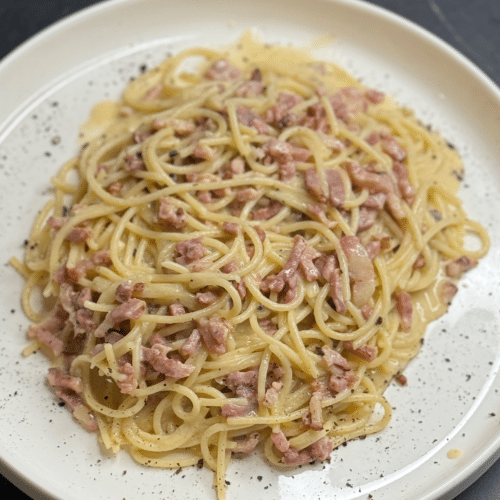 Pasta carbonara