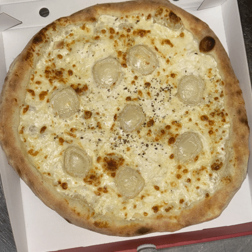 Pizza chèvre miel