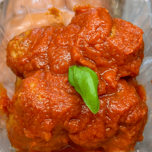 Boulette sauce tomate