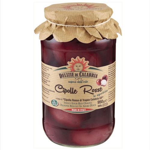 Delizie Di Calabria Cipolle Rosse Agrodolci 530 Gr