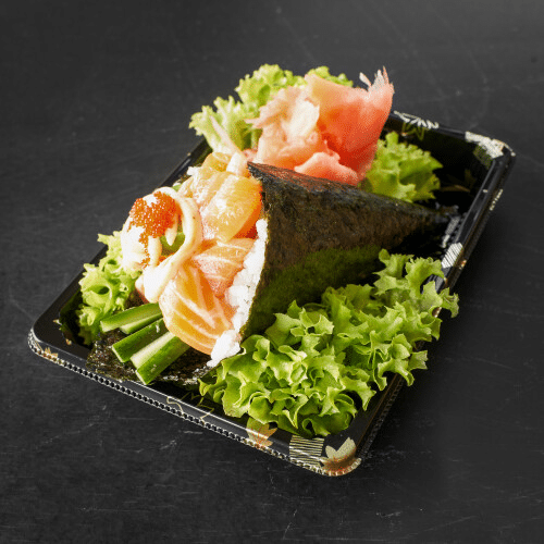 Temaki tonijn en avocado