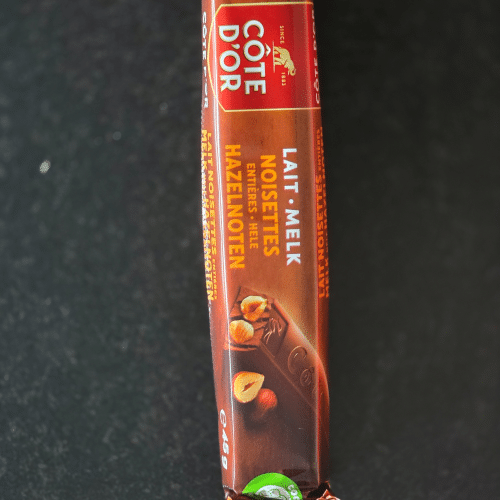chocolat au lait noisette entière côte d'or