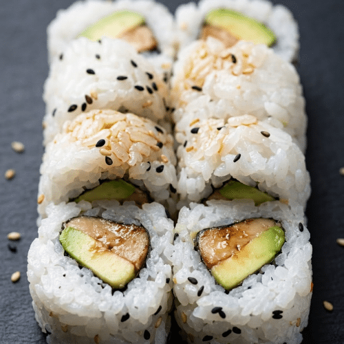 California roll foie gras