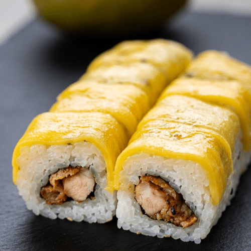 California roll mango poulet