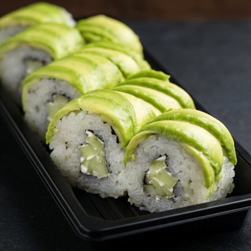 Rainbow green roll