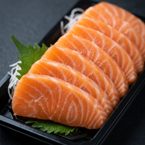 Sashimi saumon 8 pièces