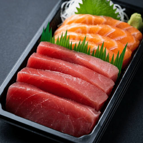 Sashimi saumon et thon 8 pièces