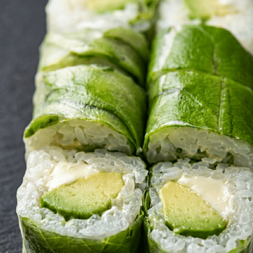Spring roll avocat cheese