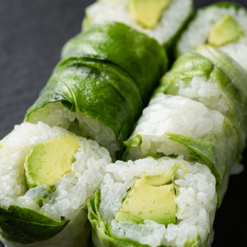 Spring roll avocat