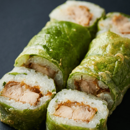 Spring roll poulet frit