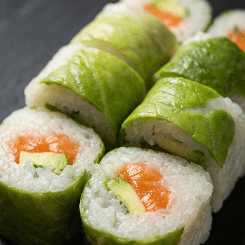 Spring roll saumon avocat