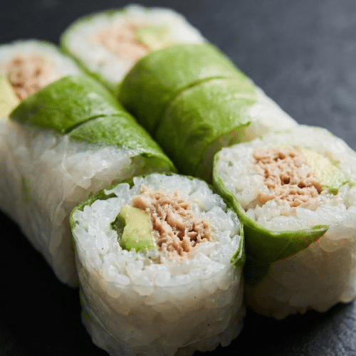 Spring roll thon cuit avocat