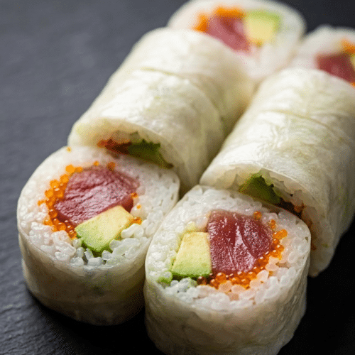 Spring roll thon masago