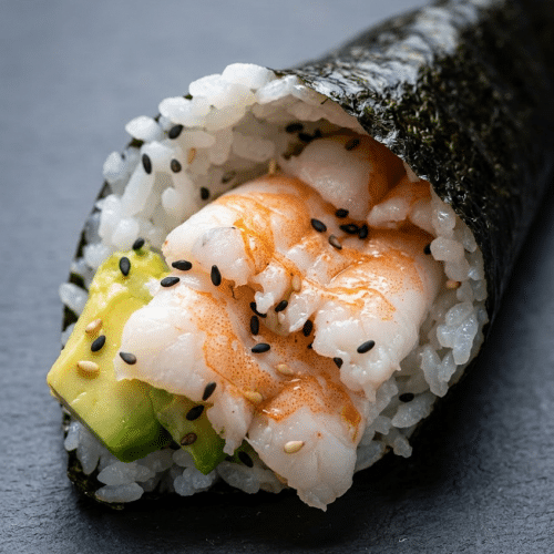 Temaki crevette
