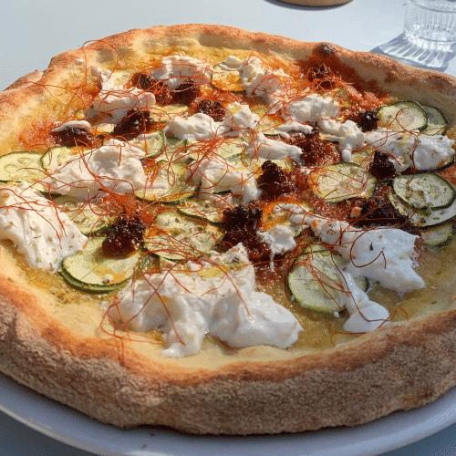 Pizza Burrata E Nduja