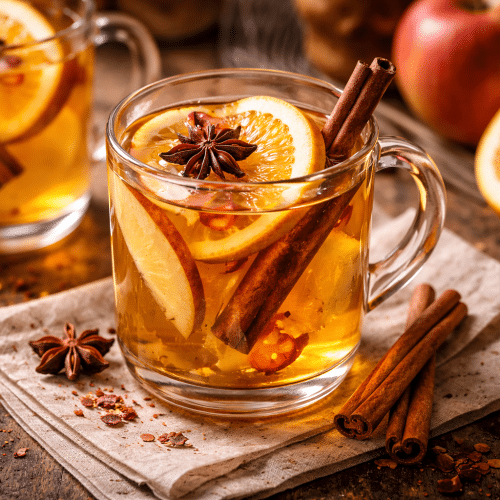 Hot apple cider
