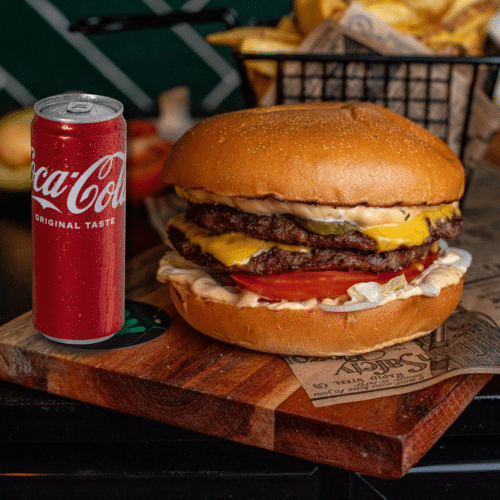 Doubble Cheeseburger Menu