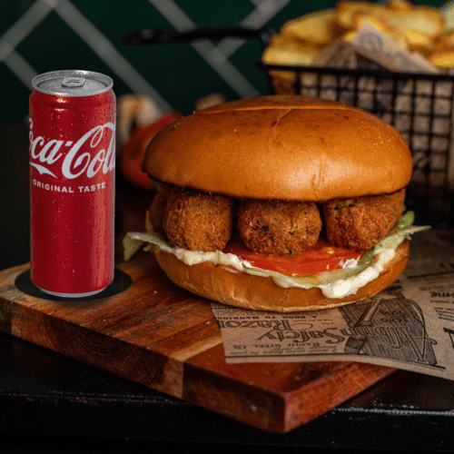 Falafel Burger Menu