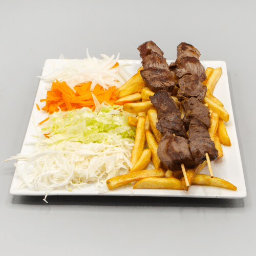 Petite assiette brochette bœuf