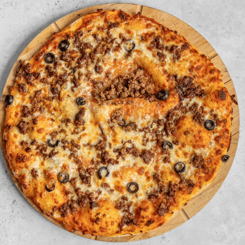 Pizza viande hachée