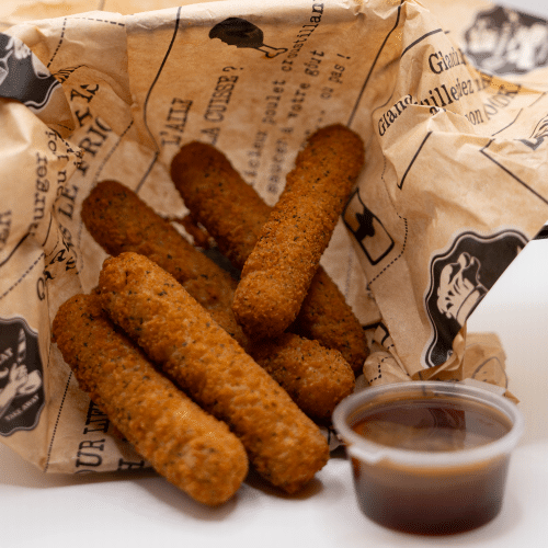 Mozzarella sticks (6 pièces)
