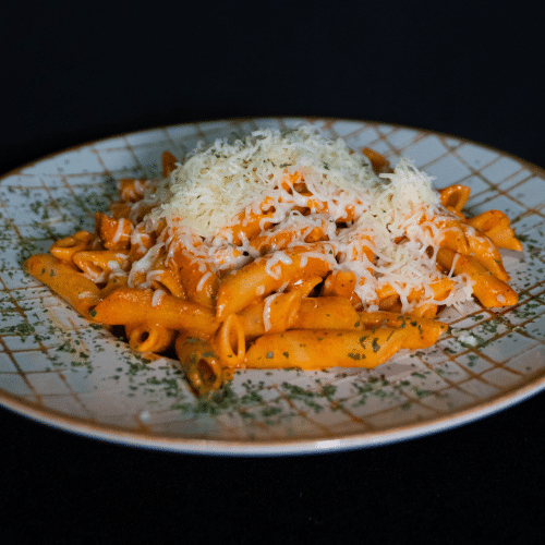 Pâtes sauce diabolo poulet