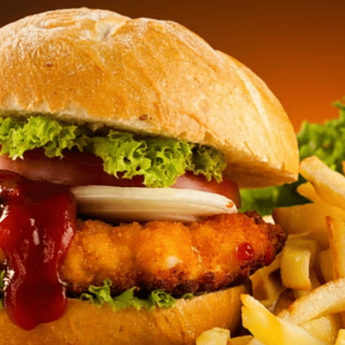 Touch of veggie met frietjes