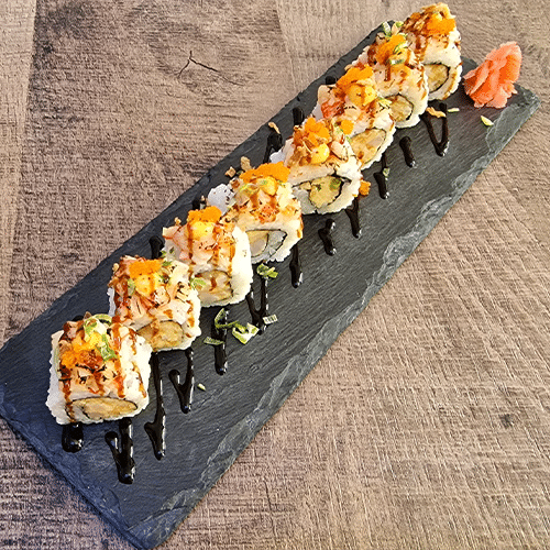 Crazy dragon roll