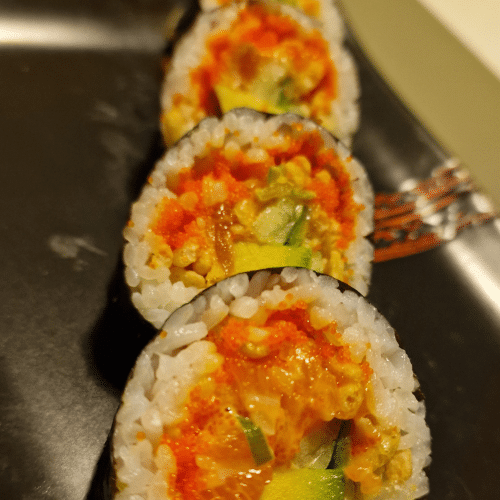 Kamikaze zalm roll