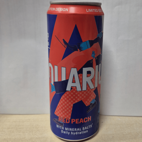Aquarius red peach 33cl