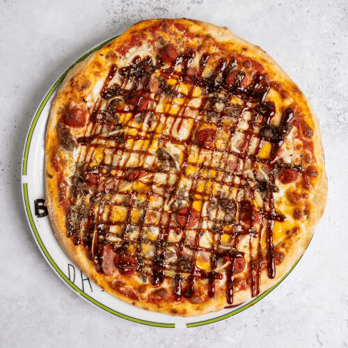 Pizza barbecue (24 cm)