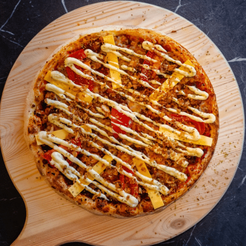 Pizza cheeseburger (S)