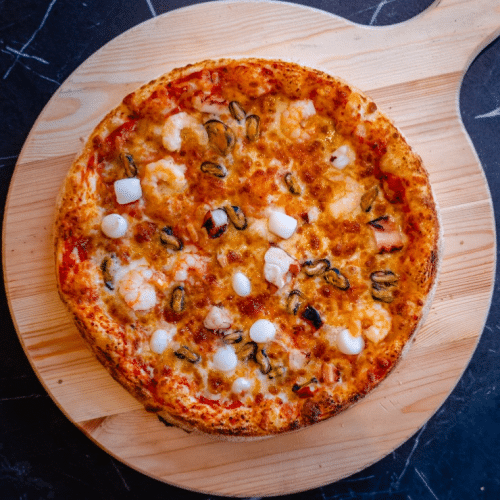 Pizza fruit de mer (S)