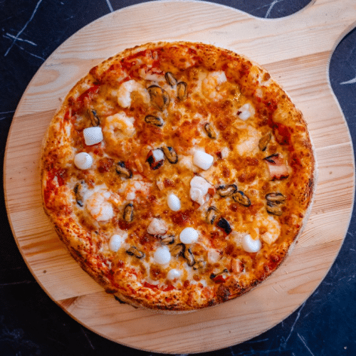 Pizza fruits de mer (L)