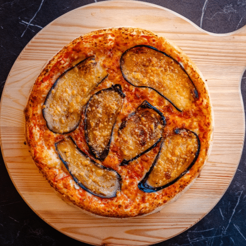 Pizza parmigiana (L)